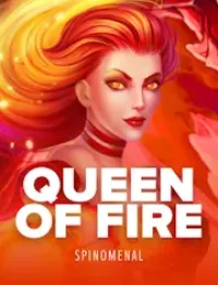 queen of fire game logo