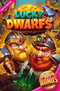 lucky dwarfs slot logo
